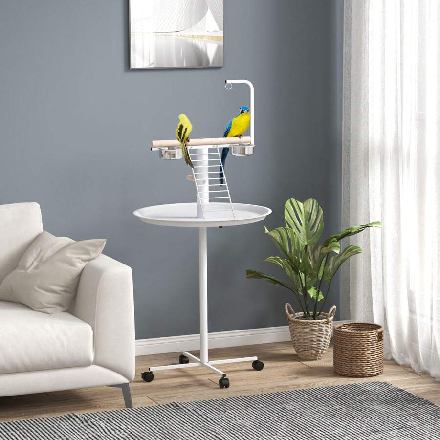 Bird Ladders - White - View 1