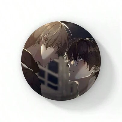 Ny Lost In The Cloud BL Anime Knappnål Tecknad Skylar Cirrus Konst Brosch Badge Ryggsäck Dekor Tillbehör Student Brevpapper Bästa presenterna