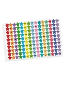 1st Halloween Party Gezicht Decal Stickers – Diverse Kleurrijke Decoratieve Stickers Voor Griezelig En Feestelijk Plezier (Perfect Voor Feesten En Seizoensdecoratie)