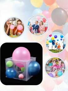 1 个 11 孔多尺寸气球测量器，简单白色可轻松测量 2-10 英寸气球尺寸测量盒，多尺寸圆形测量盒，可拆卸塑料测量盒工具，适用于气球拱门、气球柱、照片气球、派对气球、生日气球、生日装饰、美观的房间装饰、生日派对、婚礼、开幕、情人节、圣诞节和庆祝活动、圣诞节的派对装饰用品 - 白色 - 查看 3