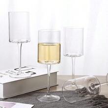 1个/6个可拆卸14盎司葡萄酒杯高脚杯高档水晶玻璃香槟杯高脚杯套装 - 彩色 - 查看 9