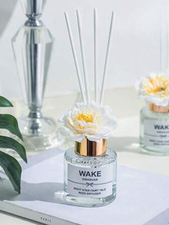 1支50毫升精油香薰棒，香味持久，适用于香薰、扩香，清新持久，适合各种场合，可用于蜡烛制作、香薰、加湿器，也是馈赠佳品（薰衣草、桂花、栀子花、风铃草、茉莉花）