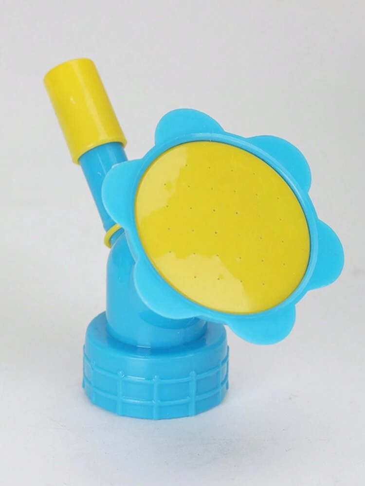 1pc Random  Color 2 In 1 Watering Can Nozzle, Creative Sunflower Design Multifunction Watering Sprinkler Head, For Home Garden