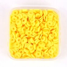 500pcs/Box 6mm Flat Round Polymer Clay Beads Box Set Chip Disk Loose Spacer Handmade Beads For Diy Bohemia Jewelry Making - 500pcs/box Polymer Clay Beads - View 21