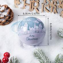 Christmas Candy Box, Decorative Ornament,  Ball, Creative Hanging Iron Ball, Christmas Supplies Ornament, Christmas Tree Decorations