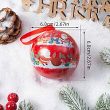 Christmas Candy Box, Decorative Ornament,  Ball, Creative Hanging Iron Ball, Christmas Supplies Ornament, Christmas Tree Decorations