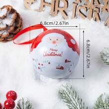 Christmas Candy Box, Decorative Ornament,  Ball, Creative Hanging Iron Ball, Christmas Supplies Ornament, Christmas Tree Decorations