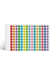 1st Halloween Party Gezicht Decal Stickers – Diverse Kleurrijke Decoratieve Stickers Voor Griezelig En Feestelijk Plezier (Perfect Voor Feesten En Seizoensdecoratie)