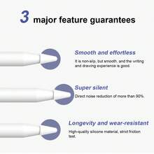 2pcs/5pcs Apple Pencil 1st/2nd Gen Nibs Replacement Protective Caps, Great Choice For Back To School - مقاس واحد يناسب الجميع - مشاهدة 6
