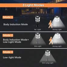 Solar Street Lights Outdoor, Solar Wall Light, 43LED Dusk To Dawn Outdoor Road Street Lamp, Waterproof Solar Powered Street Light With Motion Sensor - 4 件 - 查看 5