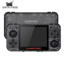 Consola de juegos portátil RG350 con pantalla IPS de 3.5 pulgadas, juegos retro, procesador de doble núcleo, 16G+128G de tarjeta TF, compatible con PS1 - multicolor - Ver 7