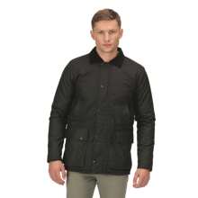 Regatta Mens Pensford Waxed Jacket (Black) - Black - View 2