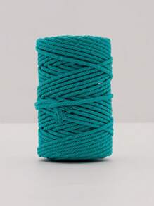 Cuerda macramé de 3 mm x 50 m, cuerda retorcida colorida, cuerda, hilo de macramé para colgantes de pared, portamacetas, manualidades, proyectos de decoración DIY - Multicolor - Ver 22