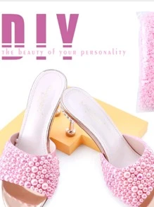 2mm,3mm,4mm,5mm,6mm,8mm,10mm,7 Sizes Non-AB Normal Colors Flat Back Half Round Pearls, Multi Colors Crystal Gems Non Hot Fix DMC Jewelry Rhinestones Beads Stones Diamond 3D Pattern Design Accessories Glitter Manicure Decal Decorations For Clothes,Bag,Shoes,Cups,Phone Covers,Handicrafts,Diy Trim. - Non-aB Colors - View 3