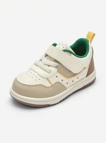 Balabala 巴拉巴拉宝宝学习鞋2024新款秋季款透气防滑男女童运动鞋 - 卡其色 - 查看 1