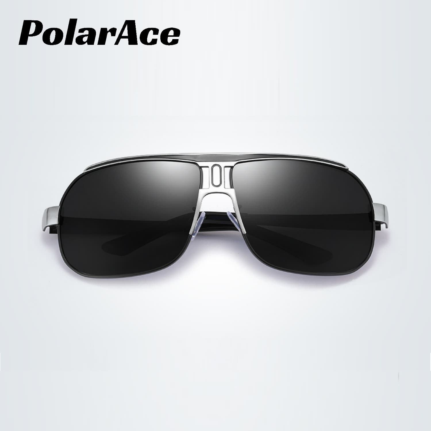 PolarAce ProlarAce Unisex Alloy Square Oversized Frame Fashion Glasses