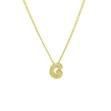 New Fashionable Multifunctional 26pcs English Letter Necklace, Women Copper Cubic Zirconia Letter Pendant