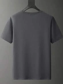 Men's T-Shirt Teddy Bear 100% Cotton Premium Mesh Women's Elegant Blouse Launch - 深灰色 - 查看 2