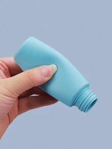 4 件 50ml 挤压旅行瓶套装，防漏便携式可再填充和挤压洗发水、乳液和洗漱用品，便携式化妆品乳液洗发水储存容器，带翻盖化妆品空液体容器便携式工具补充装 - 彩色 - 查看 6