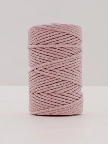 Cuerda macramé de 3 mm x 50 m, cuerda retorcida colorida, cuerda, hilo de macramé para colgantes de pared, portamacetas, manualidades, proyectos de decoración DIY - Multicolor - Ver 3