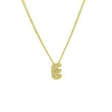 New Fashionable Multifunctional 26pcs English Letter Necklace, Women Copper Cubic Zirconia Letter Pendant