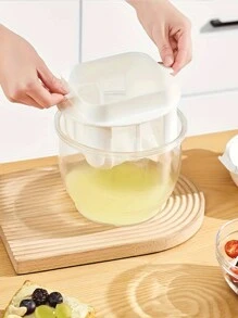 1pc, Yogurt Strainer, Greek Yogurt Maker Strainer With Extra Fine Mesh, Reusable Juice Strainer, Multipurpose Cheese Strainer Strainer, Nut Strainer, Soy Milk Juice, Tea, Coffee, Kitchen Tools, Kitchen Supplies - Multicolor - View 5