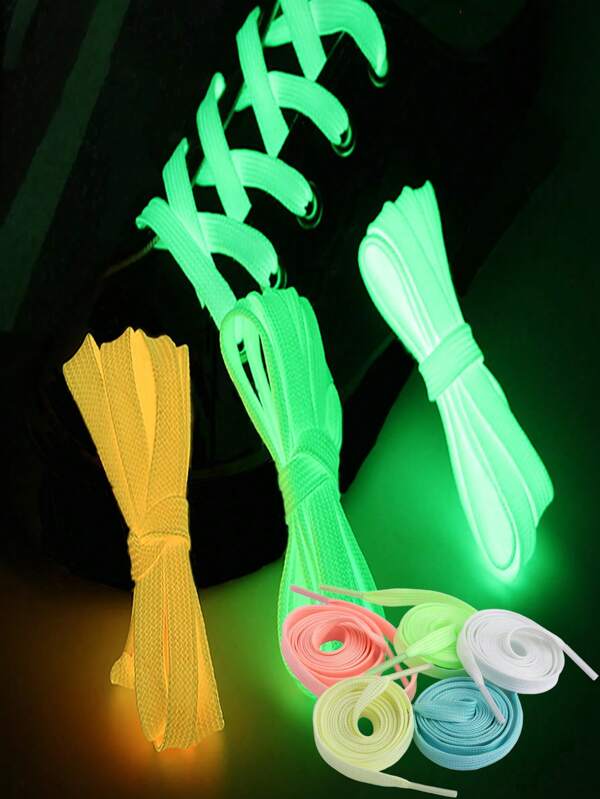 1 Pair, 120cm Luminous Shoelaces