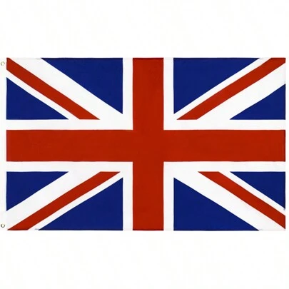 Premium 3X5 Ft UK Flag - Durable Fabric, Star Spangled Banner For Outdoor/Home Decor, Patriotic Yard Display
