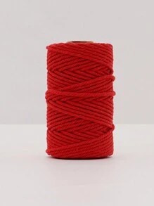 Cuerda macramé de 3 mm x 50 m, cuerda retorcida colorida, cuerda, hilo de macramé para colgantes de pared, portamacetas, manualidades, proyectos de decoración DIY - Multicolor - Ver 20