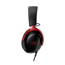 HyperX Cloud 3 III 有线游戏耳机，带 DTS 音效麦克风/支持 HyperX 软件 USB 游戏耳机，适用于 PC PS Switch - 紅色 - 查看 3