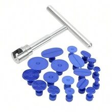 Hail Pit Sagging Repair Kit Car Dent Repair Puller Universal Sheet Metal Plastic Suction Cup Car Repair Tools - Blue - View 4