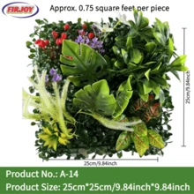 FIRJOY 1PC Mô phỏng Cây xanh trang trí tường ngoài trời Milan, Mô phỏng kết hợp bãi cỏ Milan, Cây nhân tạo bằng nhựa, Chống tia cực tím, Cây xanh trang trí trong nhà, Trang trí ban công, Trang trí đạo cụ nền chụp ảnh, Mô phỏng trang trí kết hợp cây xanh, Thích hợp cho cảnh trong nhà, ngoài trời và đám cưới, Trang trí nhà cửa và sân vườn. - nhiều màu - Xem 12