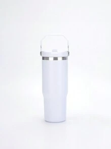 1 件不锈钢真空隔热车载杯，可保温或保冷水瓶，带回学校 - 彩色 - 查看 9