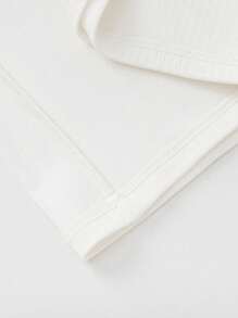 Balabala 男孩长袖 T 恤，2024 年秋季新品，女孩打底衫，面料柔软 - 白色 - 查看 8