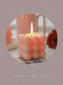 1pc Creative Ball-Shaped Soy Wax Aromatherapy Candle, High-End Wedding Favor Gift, Handmade Decorative Aromatherapy Candle, Home Fragrance Candle Decoration,Room Decor,