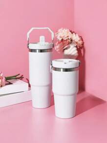 1 件不锈钢真空隔热车载杯，可保温或保冷水瓶，带回学校 - 彩色 - 查看 3