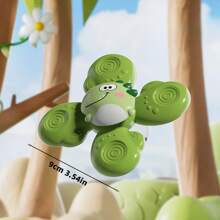 多种尺寸包装可供选择，吸盘旋转玩具，吸力强大，旋转持久，适合 18 个月以上婴儿的旋转玩具，婴儿和幼儿感官和早期教育玩具，是男孩和女孩的完美生日礼物 - 彩色 - 查看 20