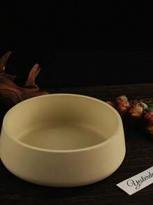 1 pièce Moule en silicone en forme de bol rond en ciment pour vase à bougie, grand bol à bougie en terrazzo, moule en béton fait à la main pour pot de fleurs en argile