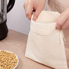 Reusable Cheese Cloth Cheesecloth Bags For Straining Nut Milk Bags Cold Brew Bags Tea Yogurt Coffee Filter Strainers Bag - White - View 5