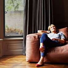 VA-Cerulean Insect Protection Fly Screen 80*100cm / 100*120cm / 120*140cm Window Dust Extendable Mosquito Net Fly Screen Without Drilling White / Anthracite - Anthracite - View 4