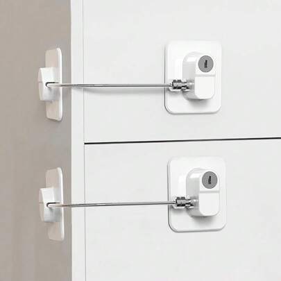 1个冰箱门抽屉锁，儿童限位锁，防止儿童打开，适合婴儿派对、家庭装饰和礼物