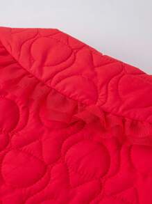 mini bala 女童长袖套装宝宝新款中式翻领套装 - 中國紅 - 查看 7