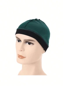 1pc Thickened Silk Breathable Dome Cap For Wig, Cap Size 53CM (Small Size), Wide Elastic Mesh Cap With Wave Edge - Multicolor - View 14