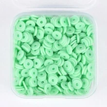 500pcs/Box 6mm Flat Round Polymer Clay Beads Box Set Chip Disk Loose Spacer Handmade Beads For Diy Bohemia Jewelry Making - 500pcs/box Polymer Clay Beads - View 17