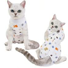 1pc Fruit Print Spay/Neuter Recovery For Cats - Multicolor - View 20