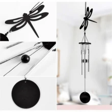 1 Máy Tính Kim Loại Thủ Công Mỹ Nghệ, Handmade Nhiều Ống Âm Nhạc, Chuông Gió Trang Trí, Quà Tặng Sáng Tạo, Trang Trí Nhà Cửa, Mặt Dây - Nhiều màu - Xem 6