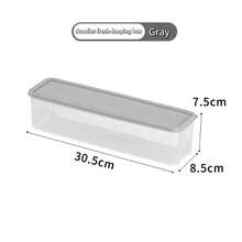 Caja de almacenamiento de fideos, caja grande de conservación de fideos largos, caja rectangular de gran capacidad para pasta sellada - Multicolor - Ver 5