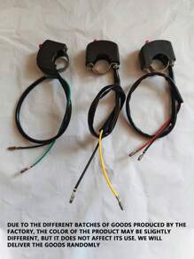 GLANBERT 2pcs Car Motorcycle Headlight Spot Fog Lights 6 LED QUALITY Front Head Lamp - Black - View 12