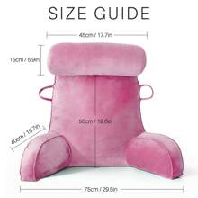 Reading & Bed Rest Pillows - Pink - View 4