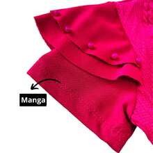 Sleeveless Knitted Body - REF:1344 - 玫紅色 - 查看 2